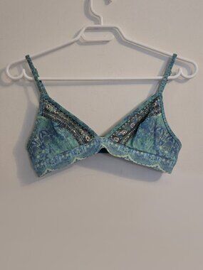 Camilla Ottoman Viper Soft Bra Bralette‎ Crop Top Size 2 Medium